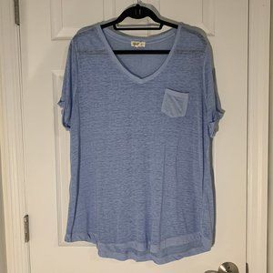 Women's Style and Co Blue T-Shirt